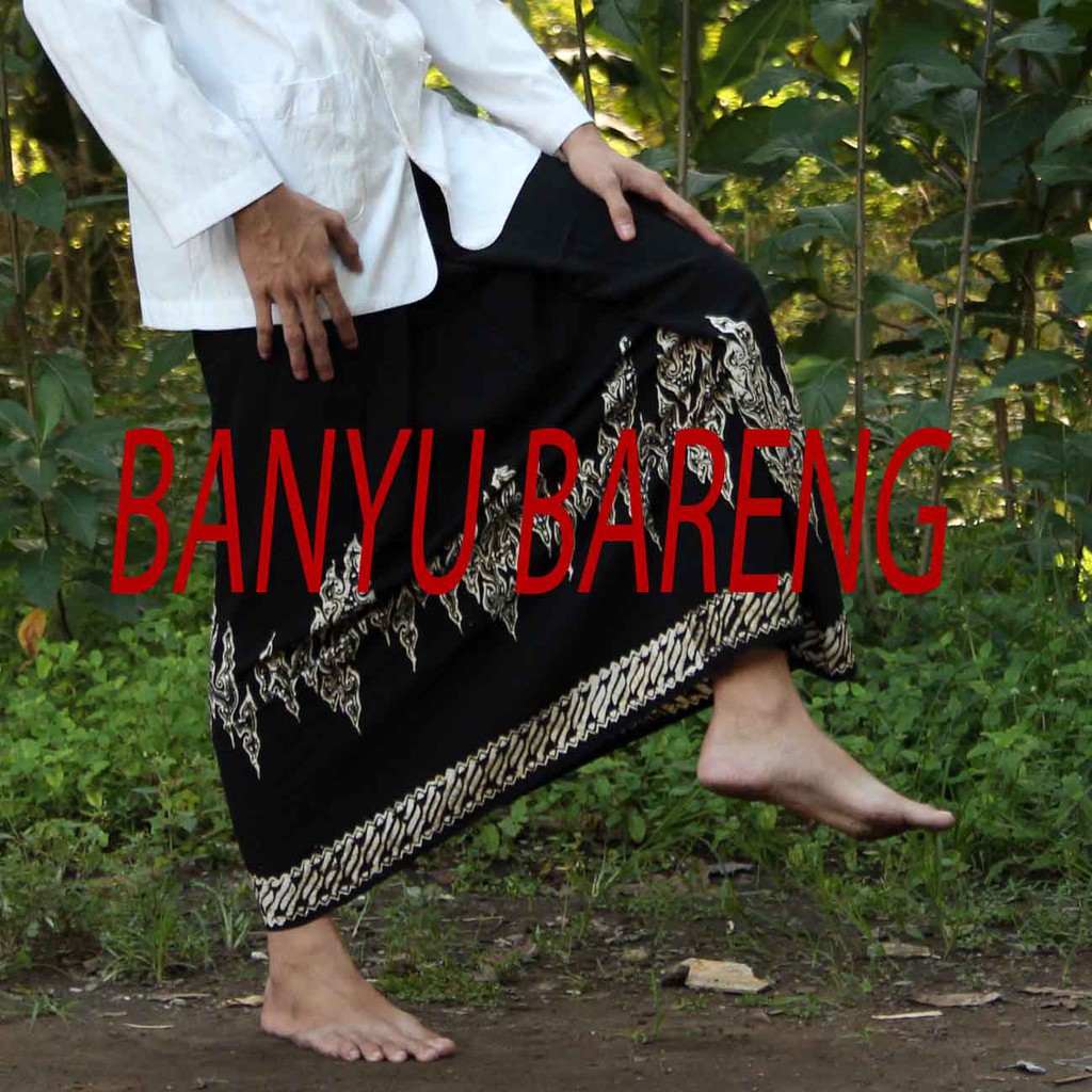 Sarung santri nu. Sarung goyor santung motif batik unisex