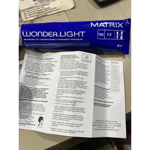 pewarna rambut matrix