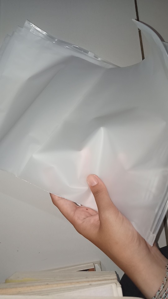 [tu] Part 4 Kantong Zip Lock Transparan Polos Waterproof - Hw0114