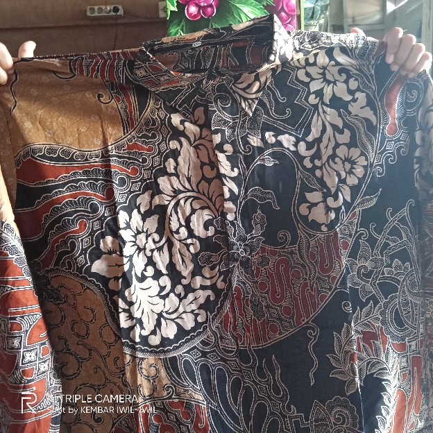 Kemeja Batik Lengan Panjang Size M L Xl Xxl Bswart Batik Pria By Batik Kalingga