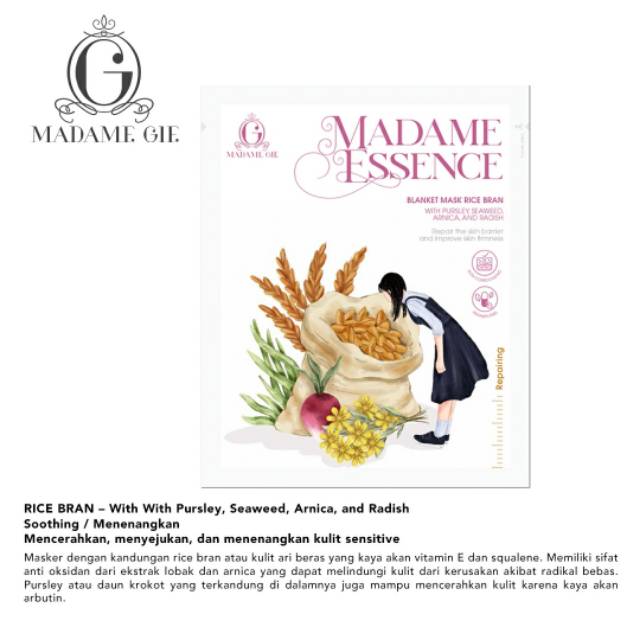 Madame Gie Madame Essence Blanket Mask - Skincare Masker