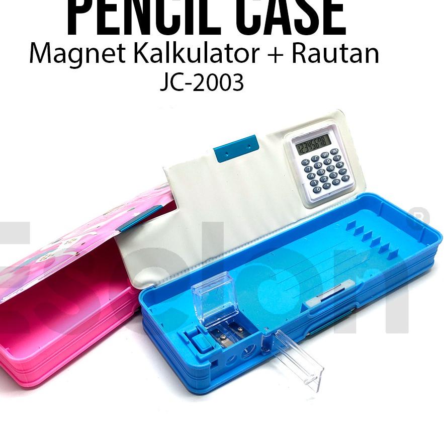 

(TERBARU)/Bisa COD/Bisa COD/「Terbaik」/【5.5 SALE】 Kotak Pensil Magnet KALKULATOR Karakter Fancy 8615 Termurah dan terbaik >>