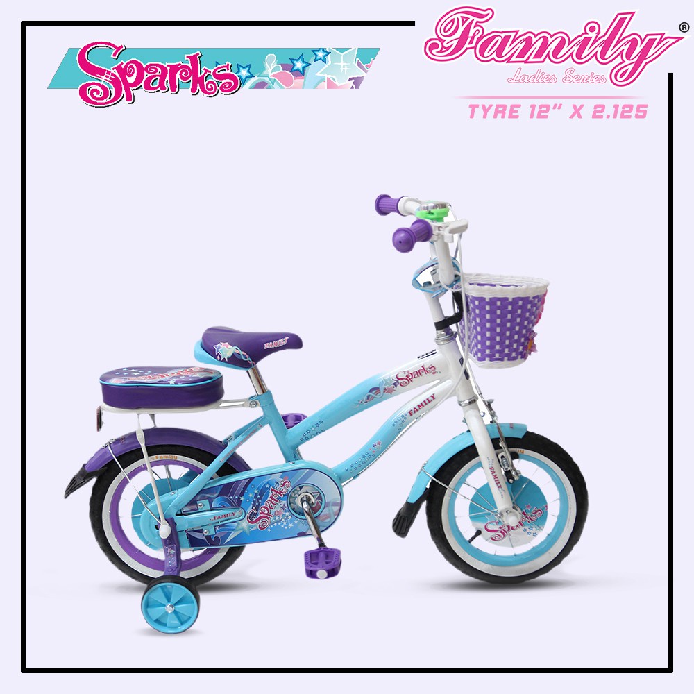 Sepeda Anak Roda Dua by Family Mini Sparks Edition 12 & 16 & 20 Inch