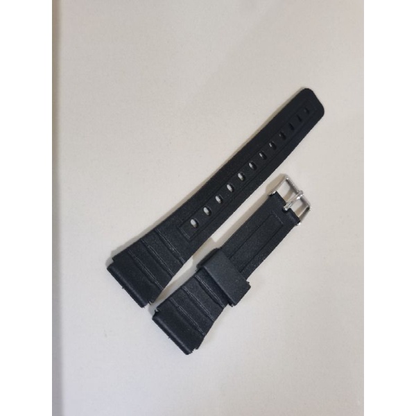 STRAP TALI JAM TANGAN CASIO F-91W gesper hitam berkualitas