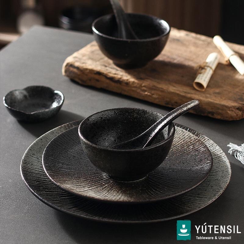 Yutensil Piring set / Piring makan / Mangkok / Sendok Set