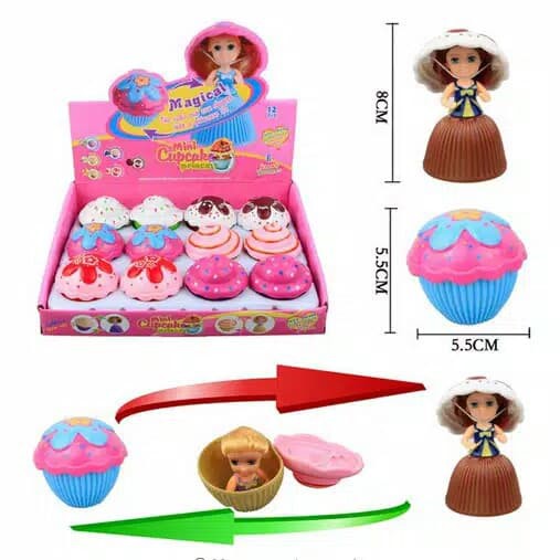 Jual Toys Mini Cupcake Surprise Mainan 