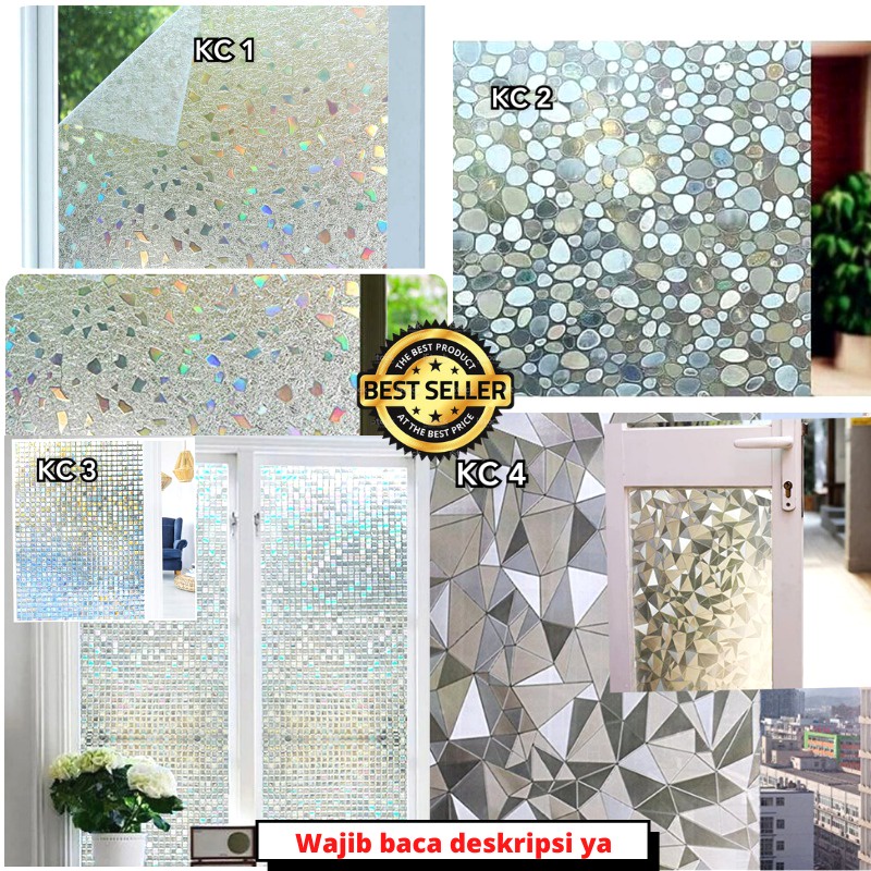 STICKER WALLPAPER WALPAPER STIKER KACA PREMIUM 3D FILM DEKORASI PINTU RUMAH JENDELA KAMAR MANDI HOLOGRAM SANBLAST SANBLAS SUNBLAST SUNBLAS WALL PAPER WALLSTICKER WALLSTIKER WELPAPER KACA BAMBU SALUR BUNGA DAUN BATA PUTIH GARIS BURAM BUREM POLOS MINIMALIS