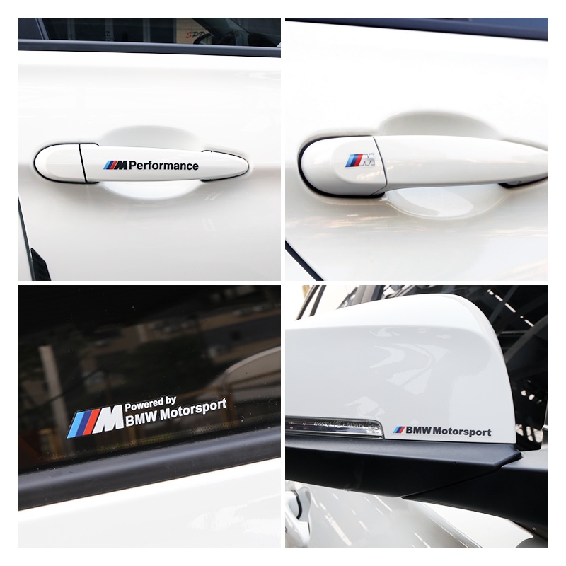 Stiker Reflektif Bahan Vinyl Kualitas Tinggi untuk Mobil BMW