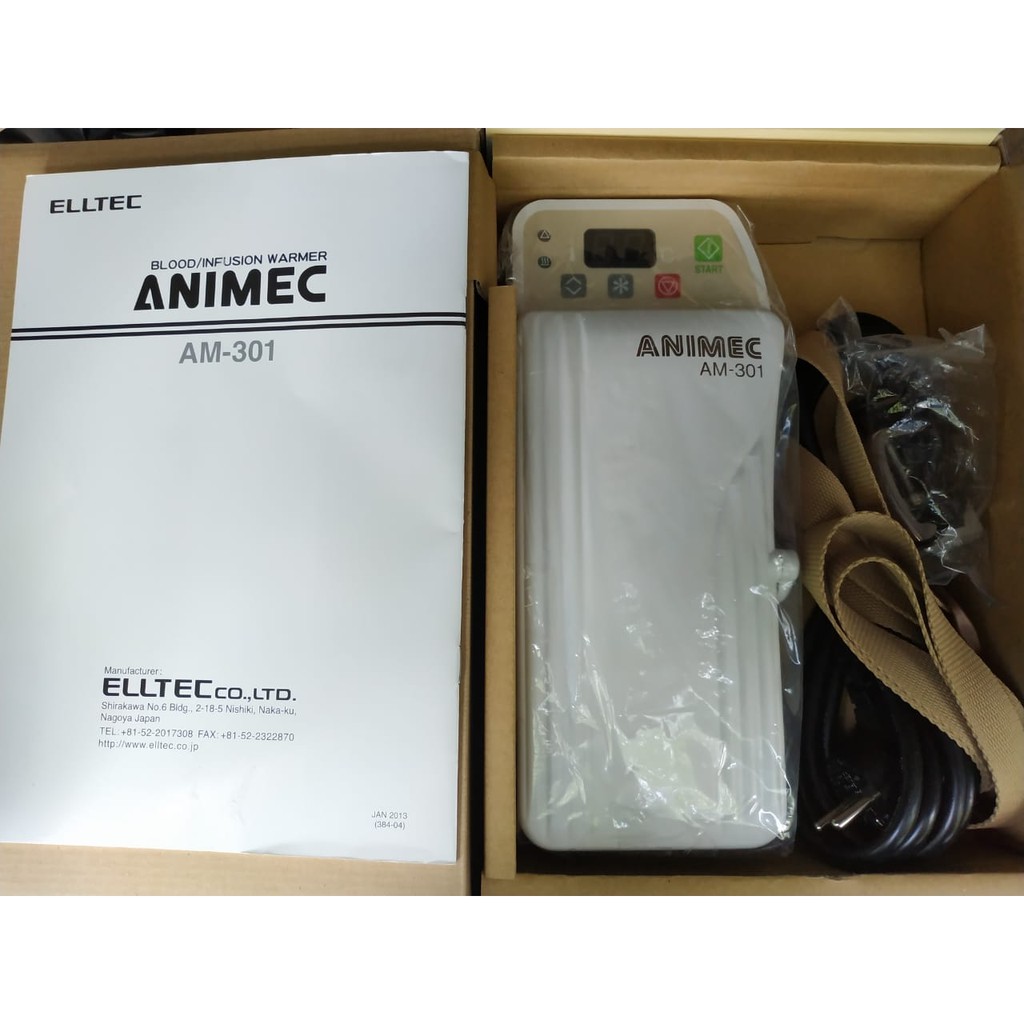 [ ORIGINAL ] Blood Warmer Animec AM 301 Penghangat Darah