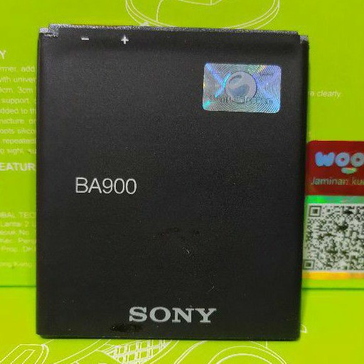 Baterai Xperia E1 / Xperia TX / Xperia M / Xperia L / Xperia E1 Dual / Xperia J BA900 ORIGINAL