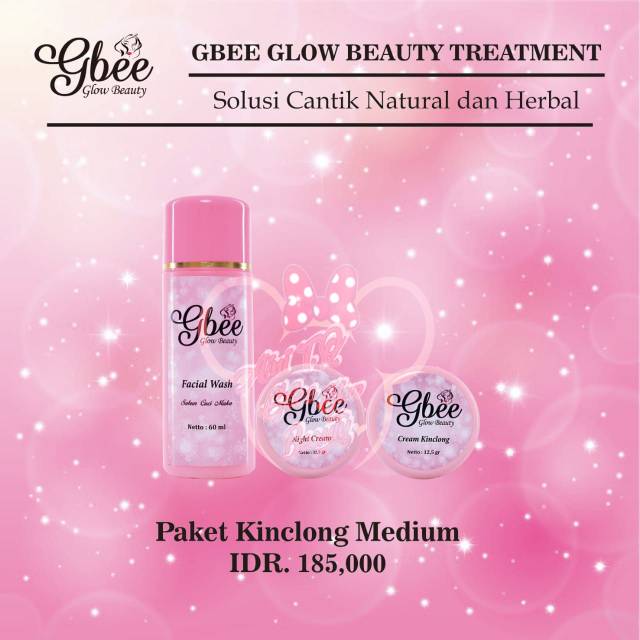 Gbee Glow Beauty Paket Kinclong Medium / Gb Glow Bauty Treatment