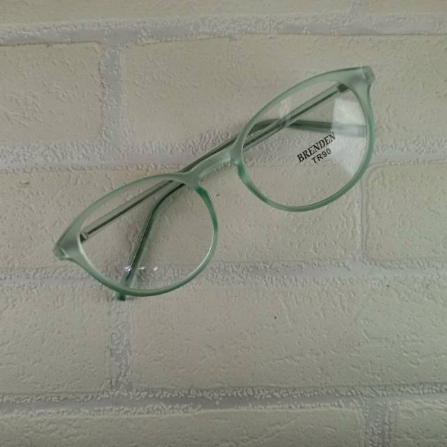 【COD】Frame Kacamata Minus Fashion Oval Pria Wanita Kacamata Minus Murah