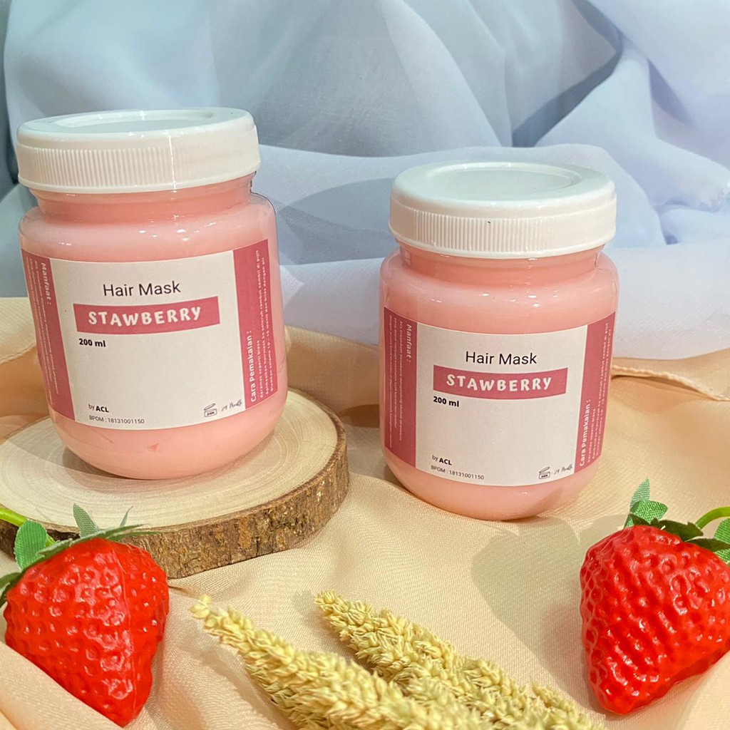 [BPOM] HAIR MASK CREAMBATH MASKER RAMBUT ALA SALON 200ML ORIGINAL BPOM