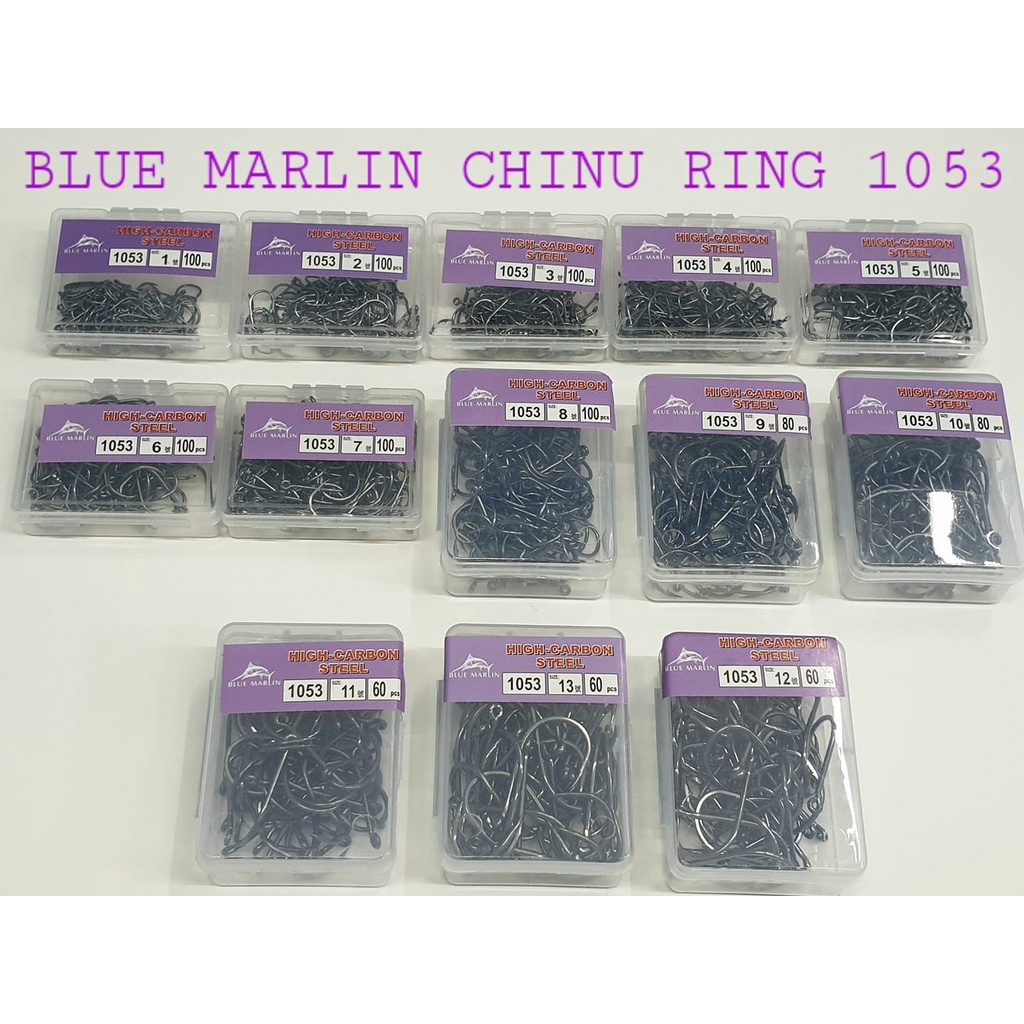 MATA KAIL BLUE MARLIN CHINU RING 1053 (HIGH CARBON STEEL)-0