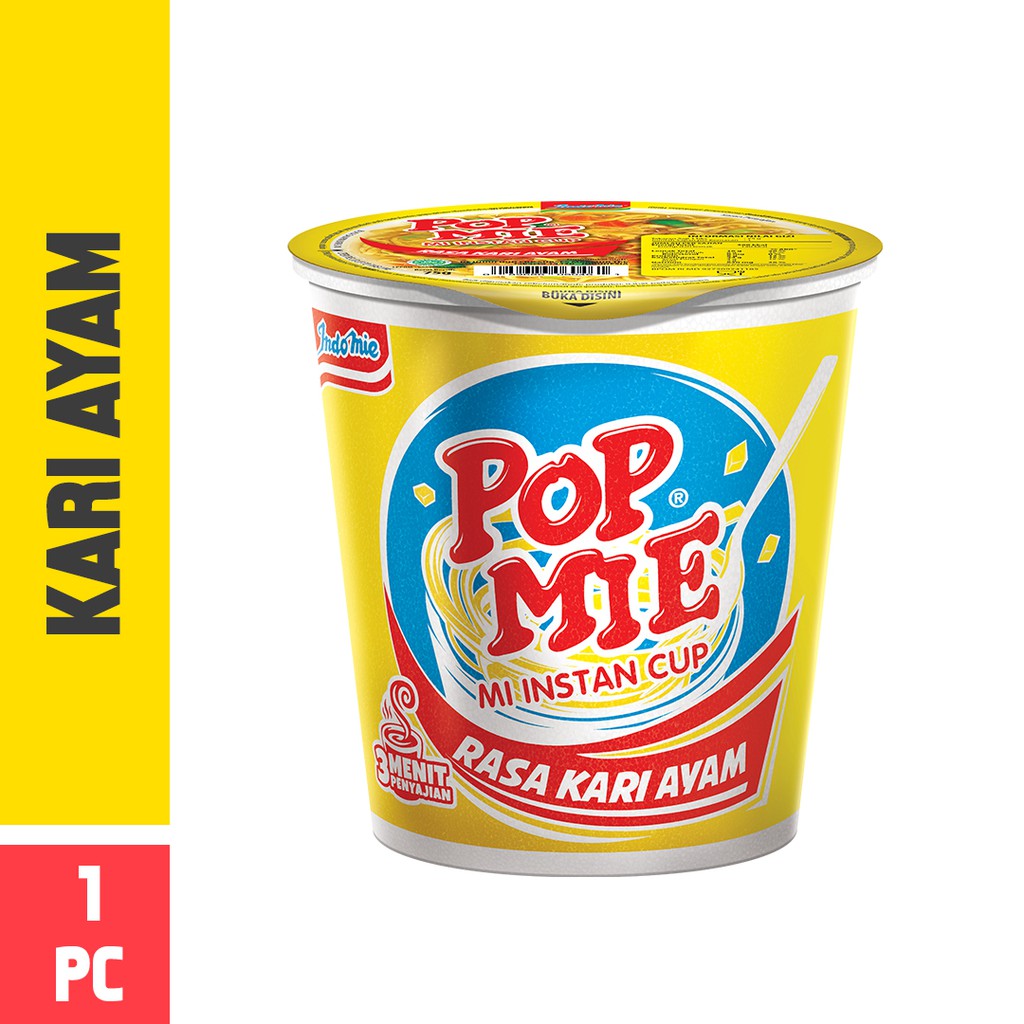 

Pop Mie Kuah Rasa Kari 1pc 75g