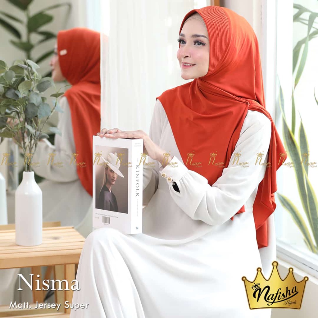 Hijab instan Nisma Pad Atem By Nafisha