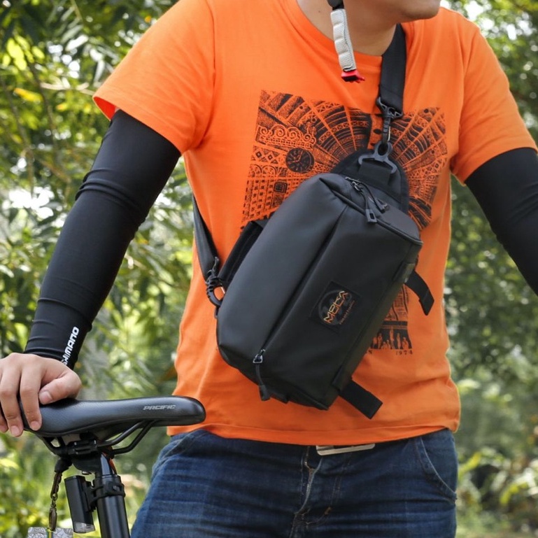 Waistbag Pria Waterproof Tas Pinggang Original Daily &amp; Cycling - Hamer Mokamula