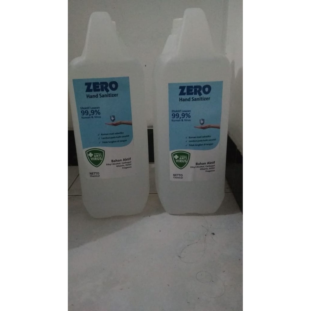 ZERO Hand Sanitizer Gel 5 Liter