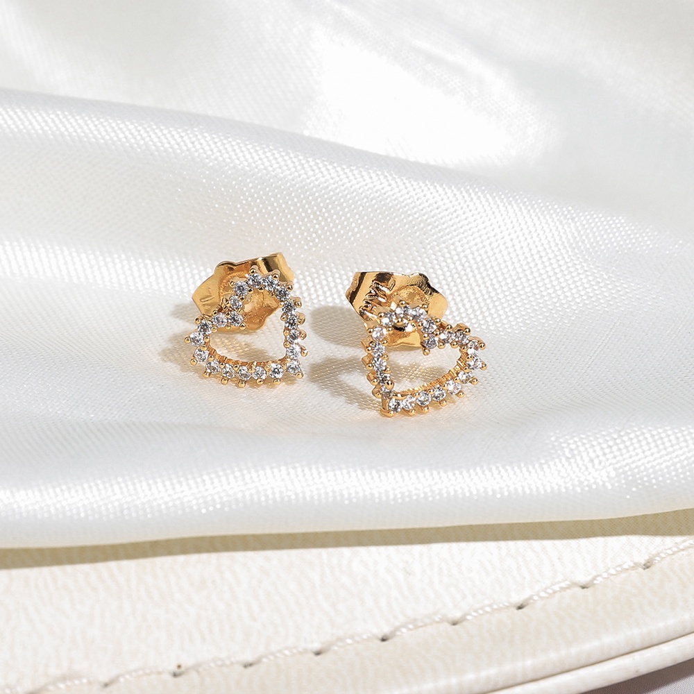 Anting Titanium Anti Karat / Anting Korea /  Anting Tusuk / Anting Anting Korea / Anting Stainless / Anting Wanita Murah D245