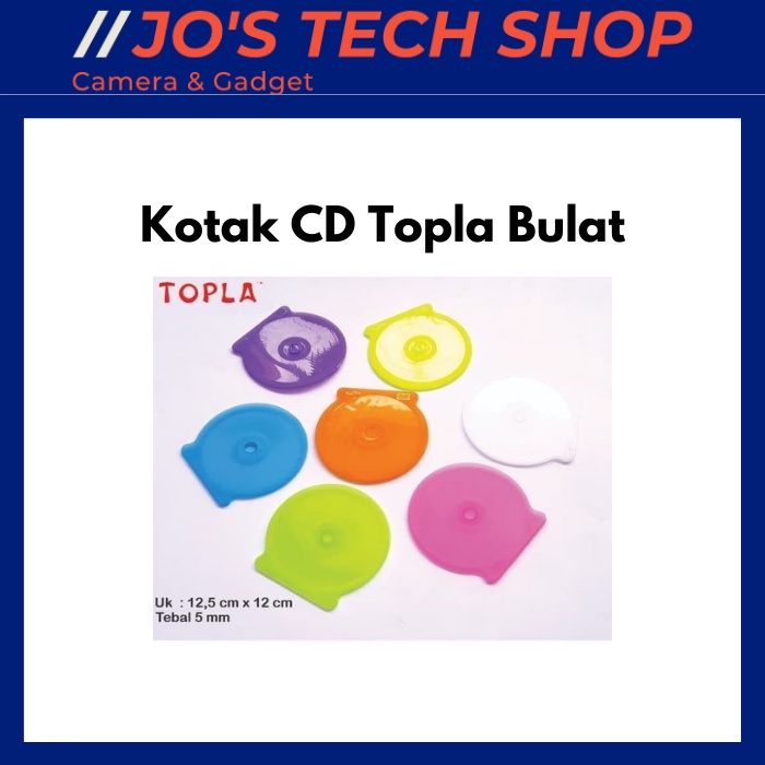 Kotak CD Topla Bulat