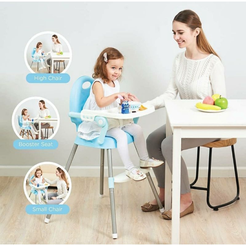 BABYSAFE High Chair 3in1 Booster Seat Kursi Makan Bayi Baby Safe HC05