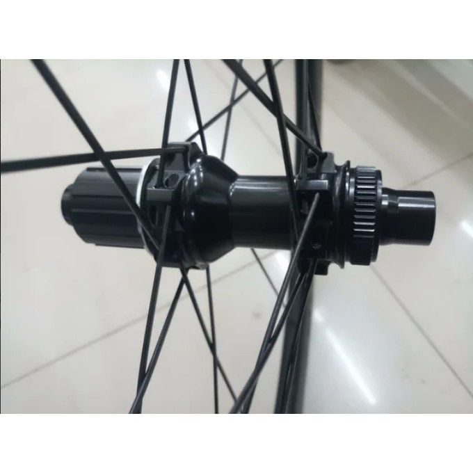 Wheelset Roadbike Balap 700c Nautilus Swift 5.6 V2 Carbon Disc Brake