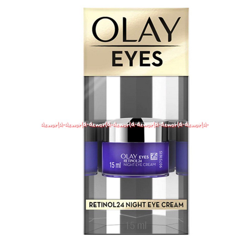 Olay Eyes Regenerist Retinol 24 Night Serum Frangrance Free 15ml Serum Mata Olai