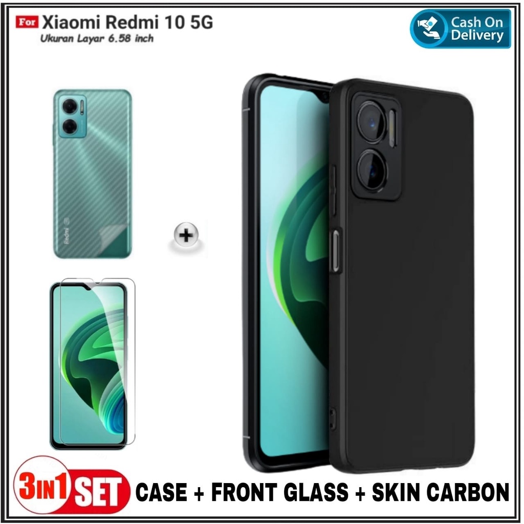 Case Xiaomi Redmi 10 5G Redmi Note 11E 5G Redmi Note 9 Redmi Note 9 PRO Soft Case Free Tempered Glas