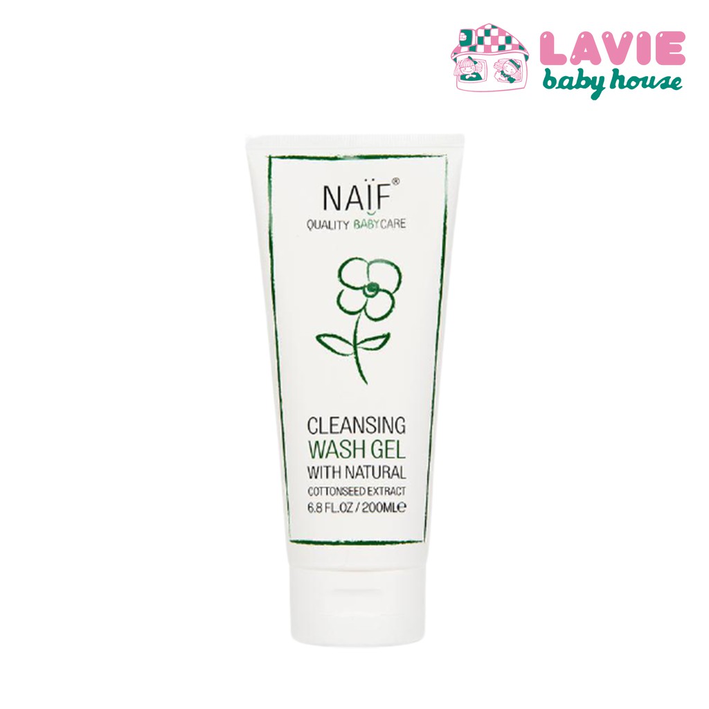 Naif Baby &amp; Kids Cleansing Wash Gel 200ml