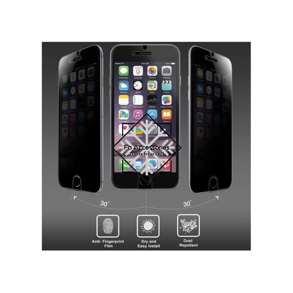 FA Tempered Glass Privacy Anti Spy Full xiaomi poco m3 M3PRO M4 M5 M5S S x3 x3pro X5 X5PRO pro nfc X3NFC mi 8 9 9T T 5G lite 8lite