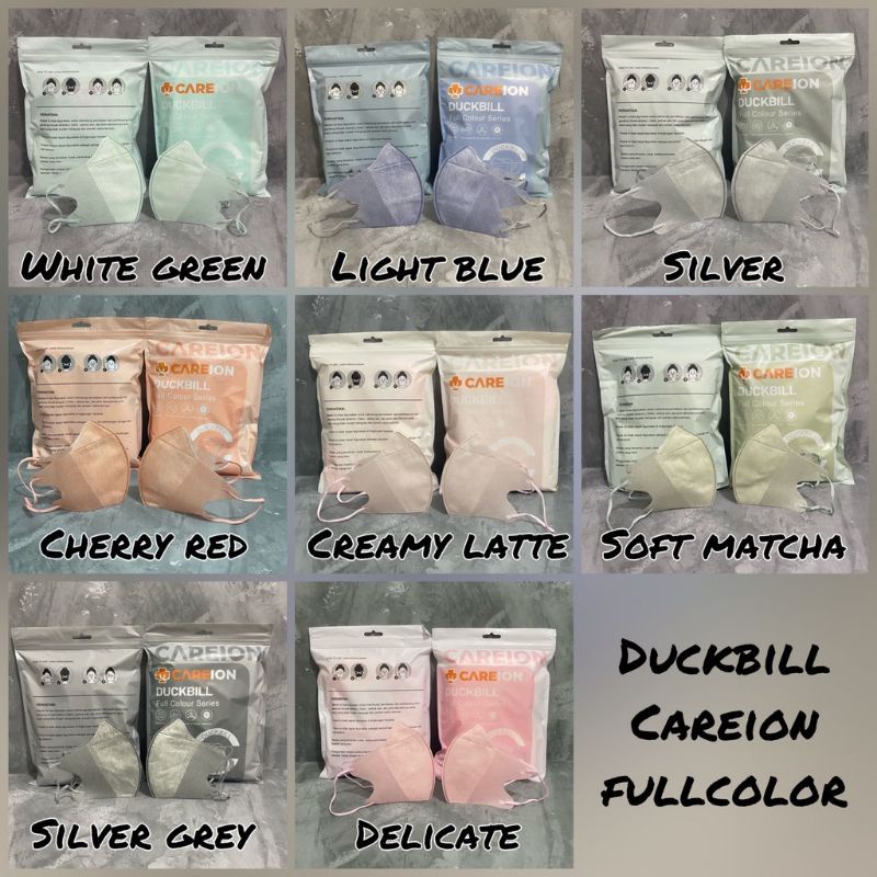 Masker Careion Duckbill Embos Full Colour Series