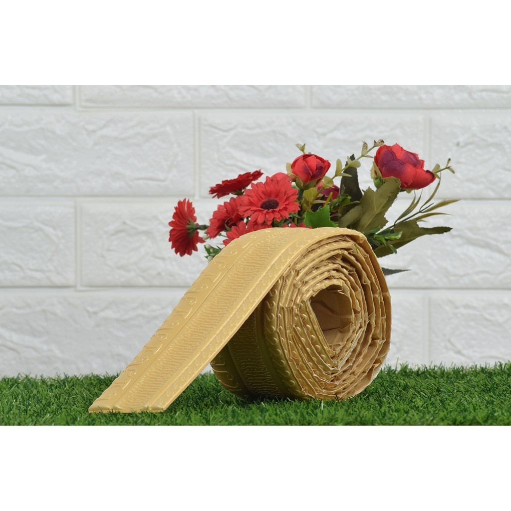 LIST BORDER FOAM 3D LIS WALLPAPER BORDER STICKER-SWL04-EMAS