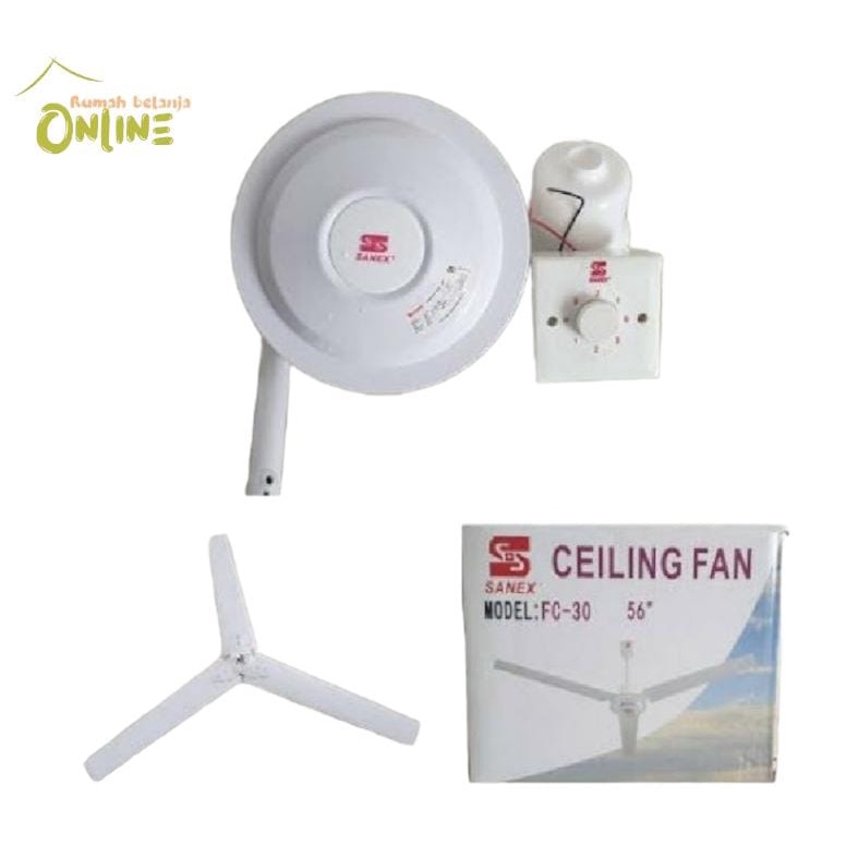 KIPAS CEILING FAN SANEX 56&quot; NEWW