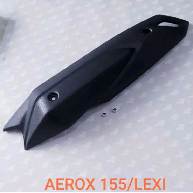 cover tutup tameng knalpot standart aerox new/lexi,aerox