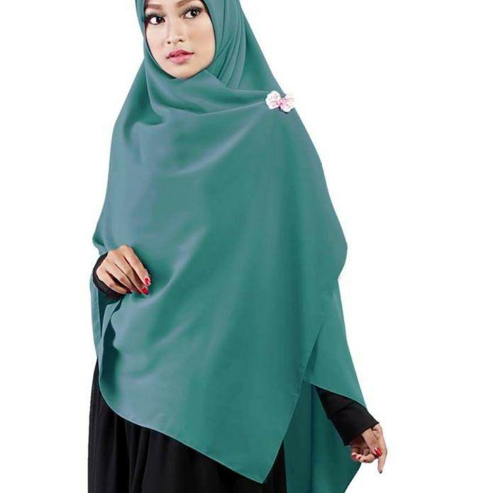 Recomend Jilbab Segi Empat Syari Jumbo 150x150 Hijab Segiempat Jumbo Kerudung Segi4 Syari