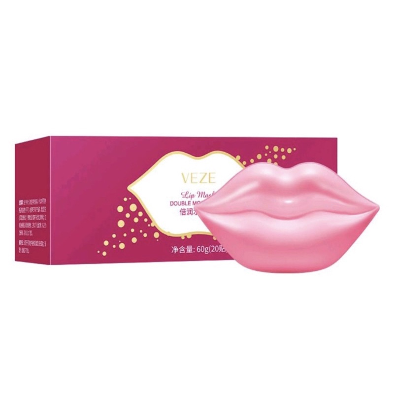 VENZEN LIPS MASK DOUBLE MOISTURISING 20 PCS