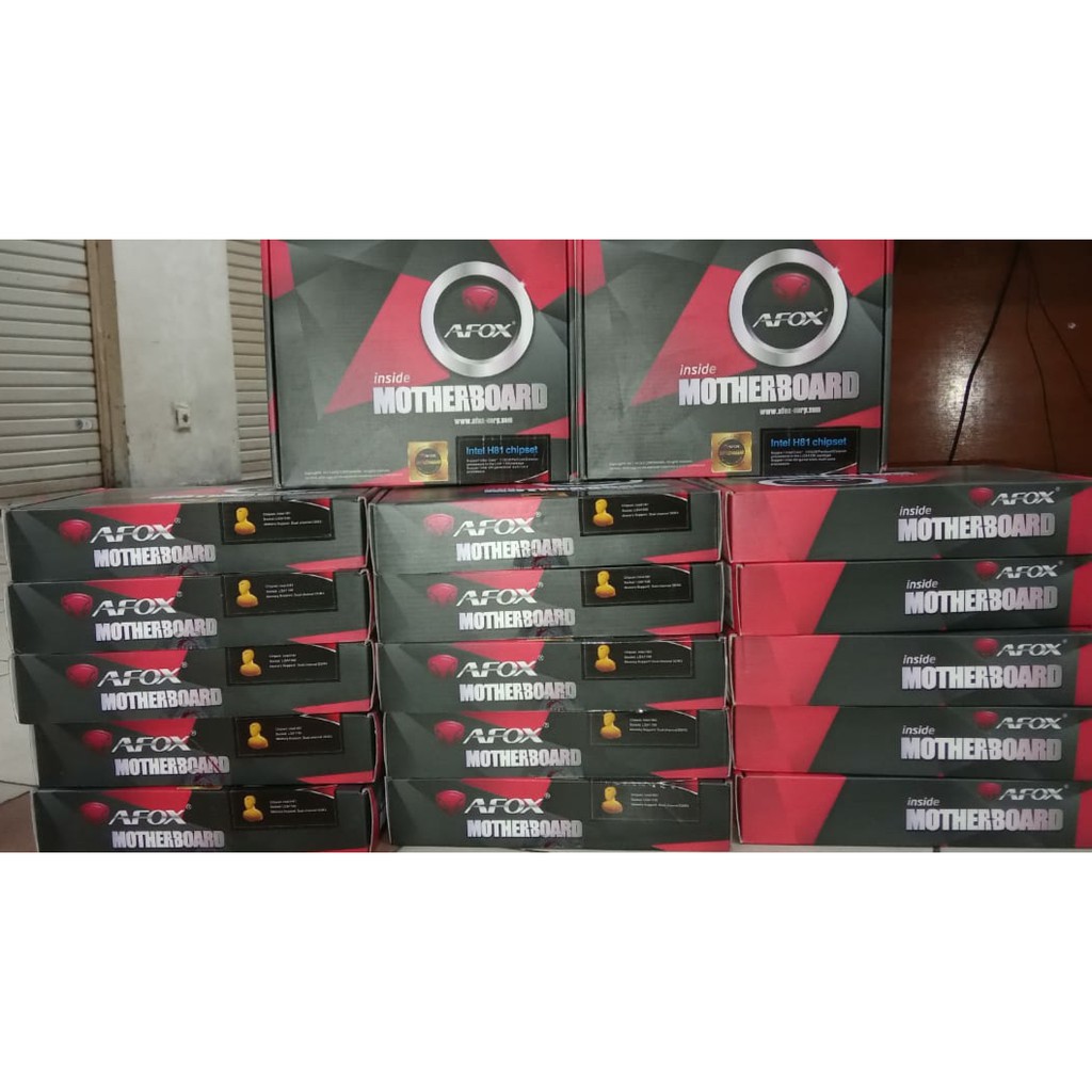 Mainboard Afox H81 + Ram Longdim Ddr4-8gb Pc2400Mhz