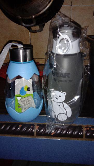 Theona.tata Botol Minum Karakter Big Bear 500ml