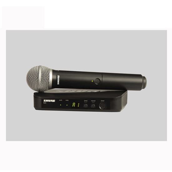 Mic Wireless Shure BLX24 PG58 Shure BLX24/PG58 Shure BLX 24 PG 58 Original