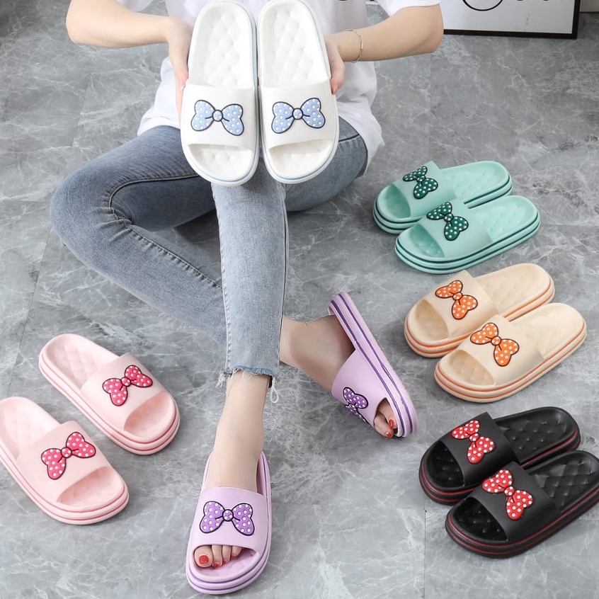 Sandal Selop Jelly NOELLA Bintik PITA Import