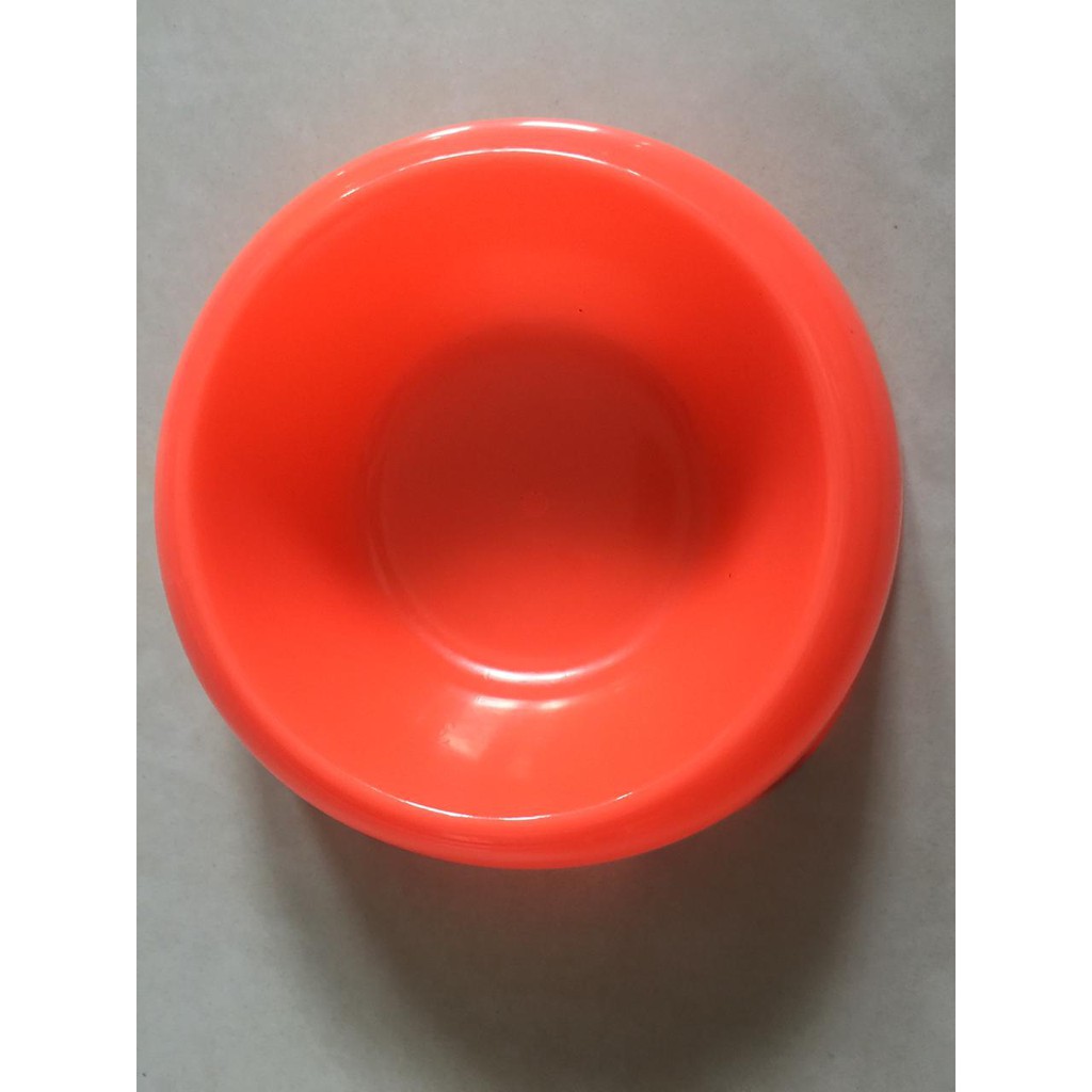 Mangkuk Plastik Single Bowl Tempat Makan Minum Kucing Anjing DA164