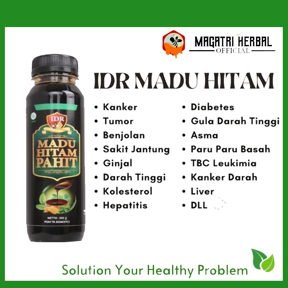 OBAT KANKER SERVIKS IDR MADU HITAM PAHIT