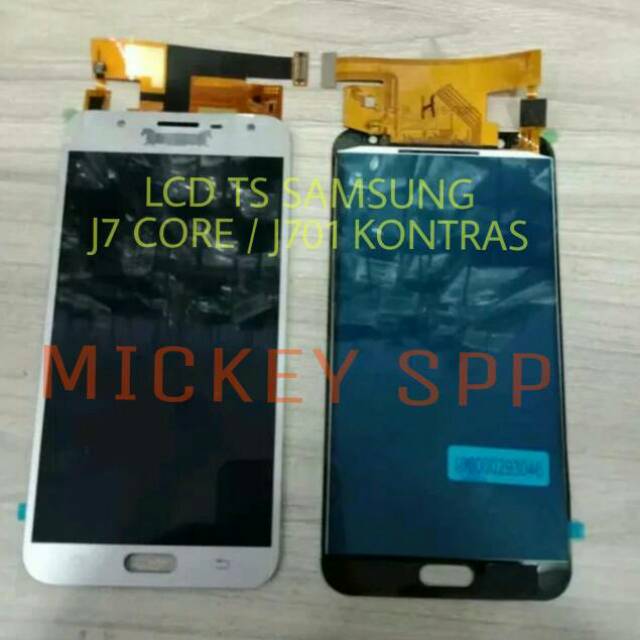 LCD TOUCHSCREEN SAMSUNG J701 SAMSUNG J7 CORE ORIGINAL 1 SET