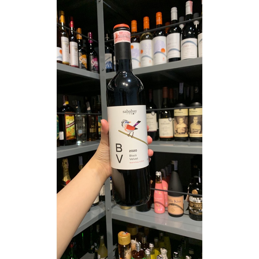 RED WINE SABABAY BLACK VELVET 750ML