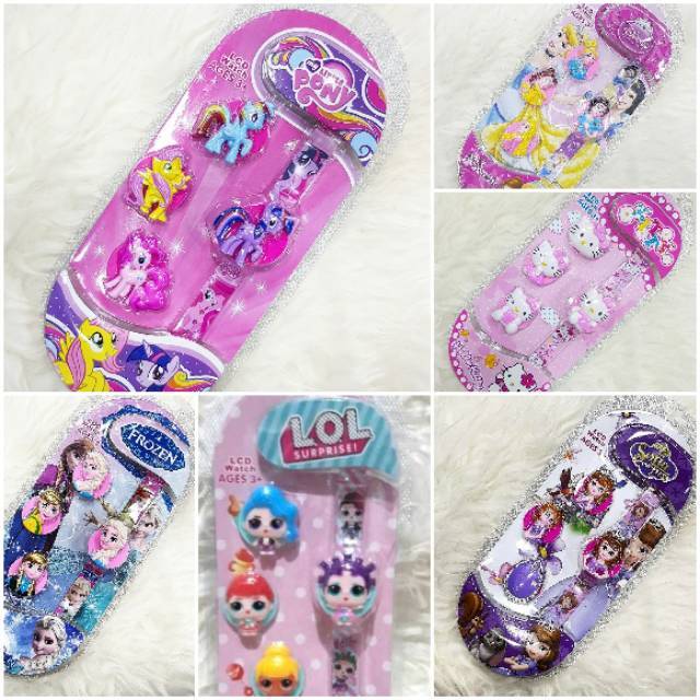 Jam Tangan Anak Murah - Karakter LOL Little Pony