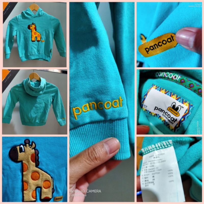 PANCOAT ANAK SIZE 110 HOODIE