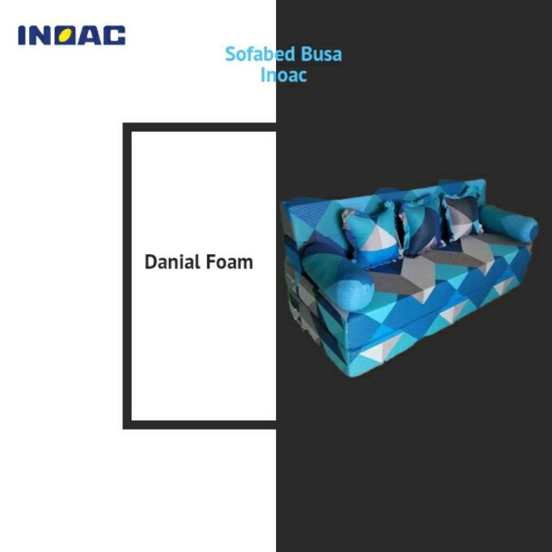 Sofabed inoac asli ukuran 200x200x20