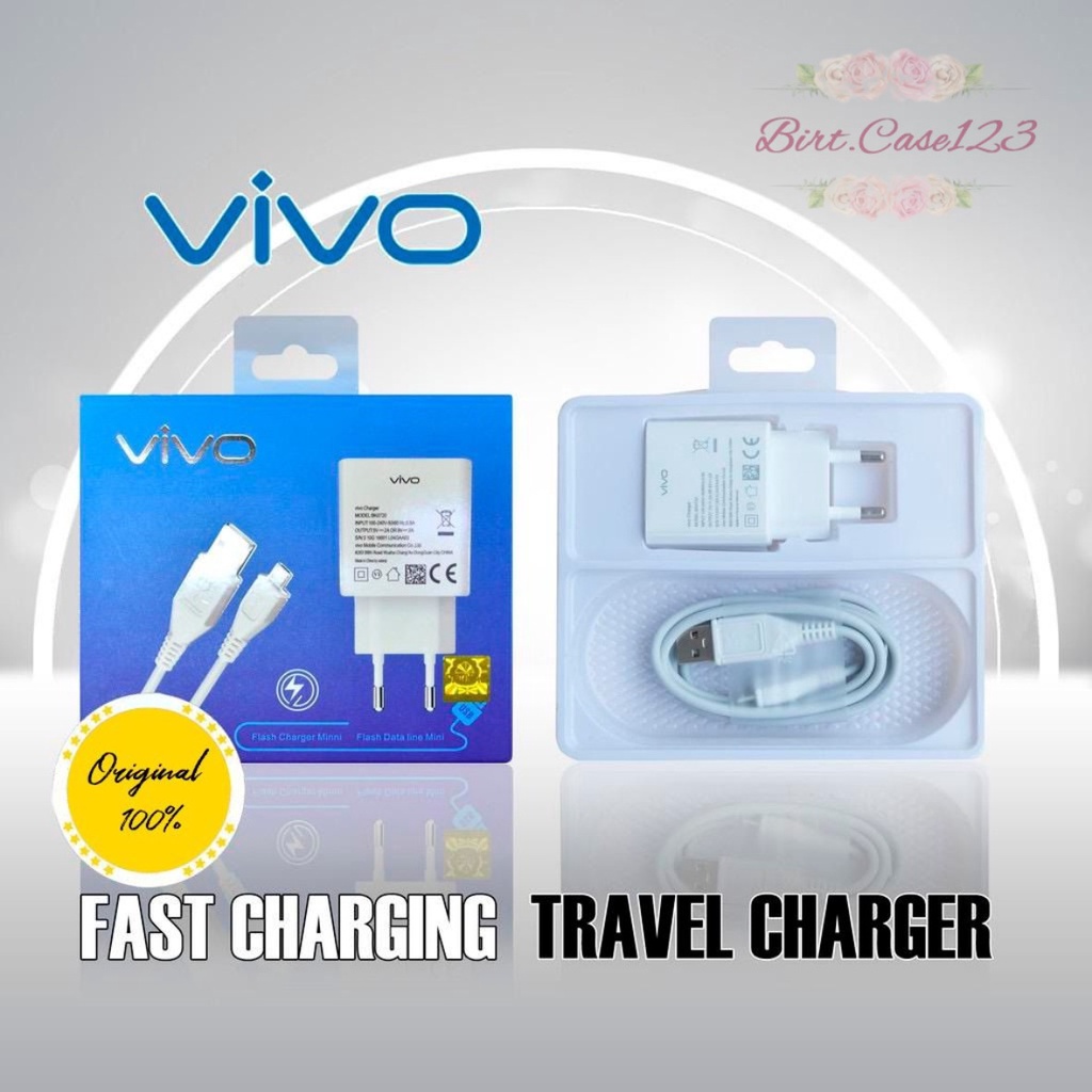 BM089 BK0720 CHARGER CASHAN VIVO ORIGINAL TIPE C USB FAST CHARGING Y20 Y50 Y30 X50 X30 V20 V20SE V21 V21SE BC6244