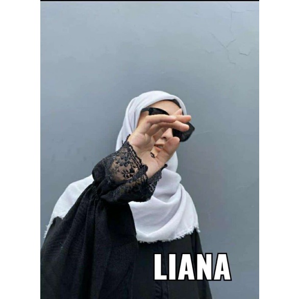 Gallery Exclusive Abaya Hitam Gamis Liana