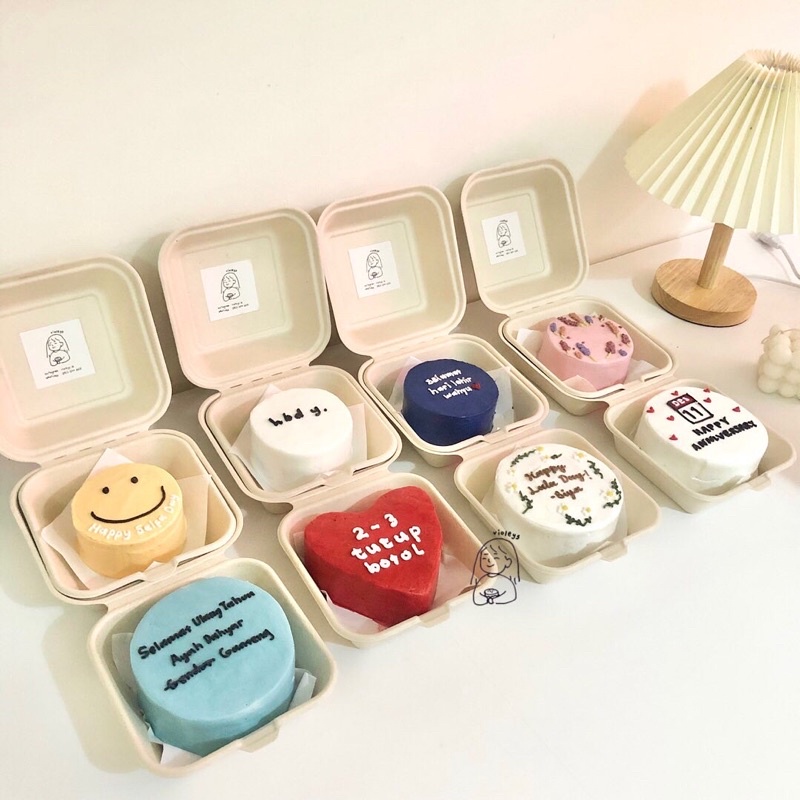 

[ADDITIONAL FEE] KOREAN CAKE BENTO CAKE